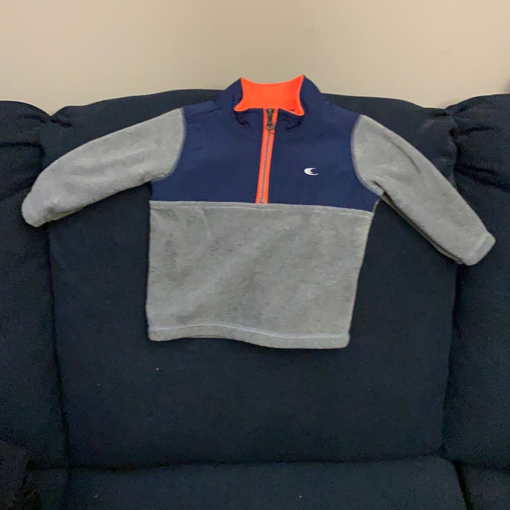 NWOT Carter’s Half Zip Sweatshirt Size 12m